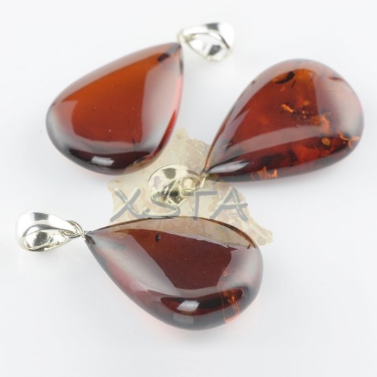 Baltic amber Teardrop pendant